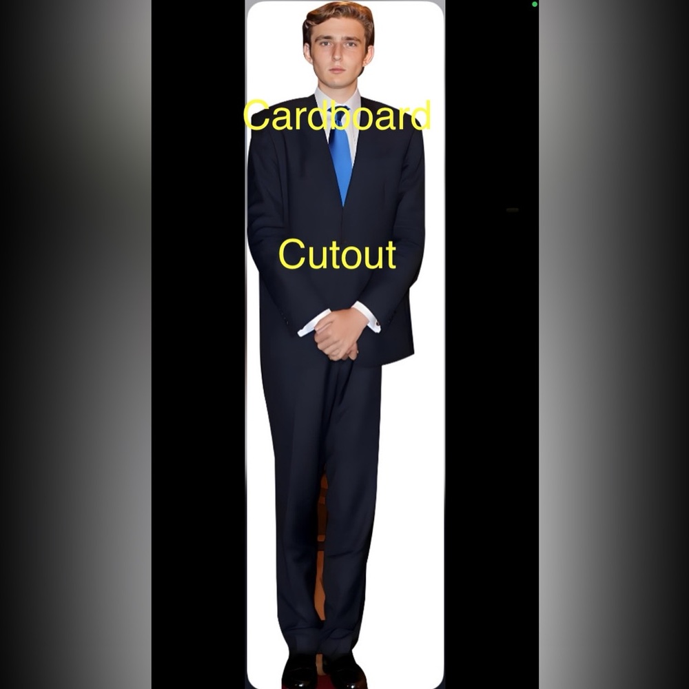Barron Trump Life Size Cardboard Cutout 6 feet 7 inches tall! Free Shipping!
